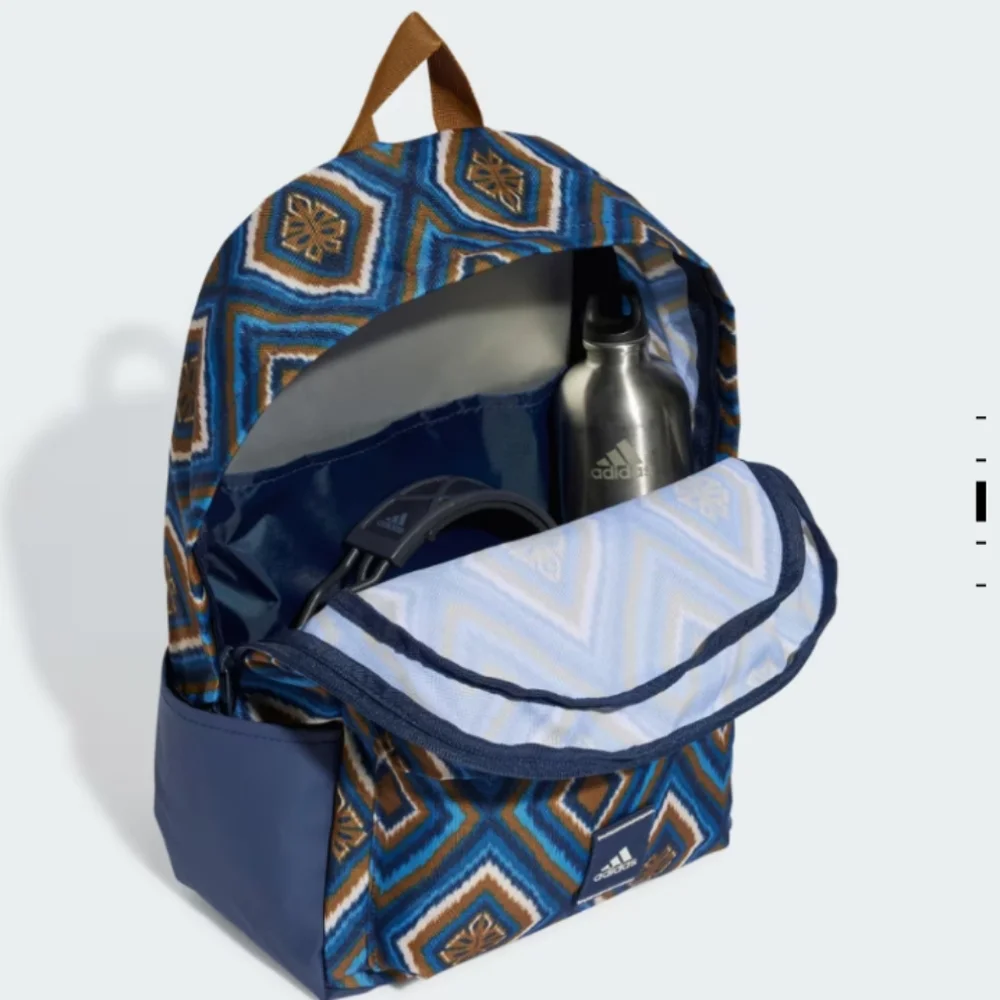 NWT FARM Rio Adidas Collaboration Backpack Abstract Geometric Print Colorful Bag